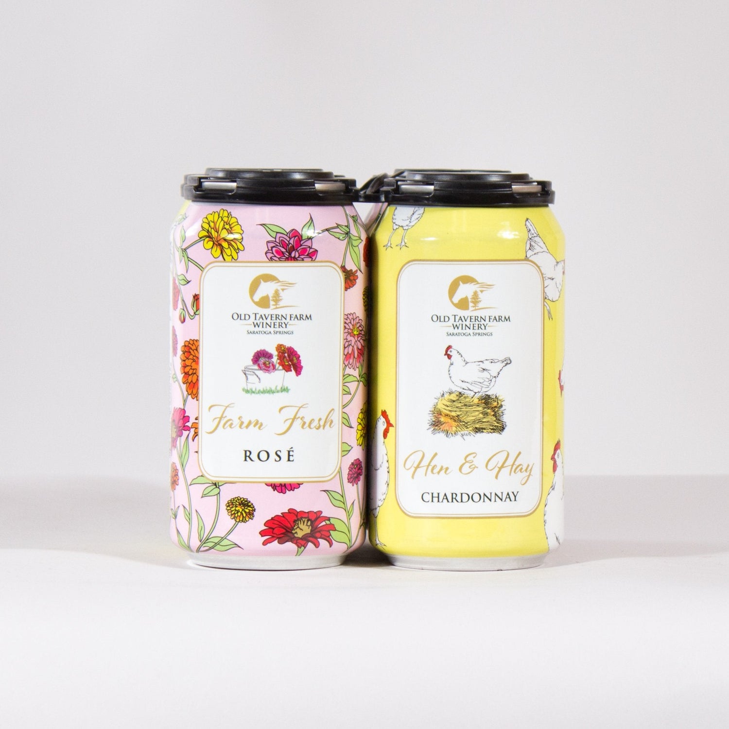 4 pack- Rosè & Chardonnay mix